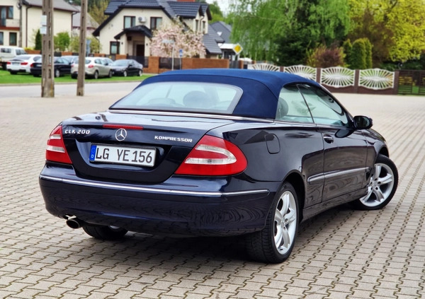 Mercedes-Benz CLK cena 28900 przebieg: 147000, rok produkcji 2005 z Gościno małe 742